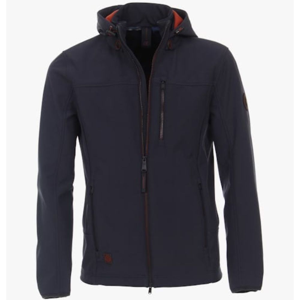 CASA MODA  SOFTSHELL MEN DARK NAVY JACKET